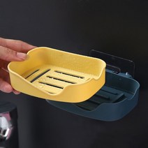 비누케이스 비누걸이 비누받침대 물빠짐탈부착가능, 그레이
