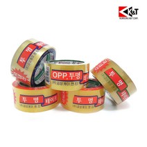 금성 투명 OPP 박스 테이프 48mmX40M, 단품