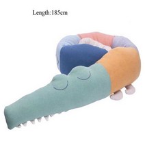 라클라우드침대 신생아 연필 구름 장벽 어린이 방 안전 제품 아기 울타리 침대 범퍼 코튼 키즈 긴, [02] color crocodile