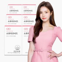 [피토틱스] 갱년기 여성 건강에 도움 회화나무추출물 함유 이소플라본 소포리코시드, 5+1개, 430mg X 60캡슐