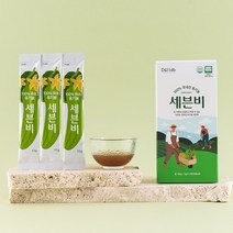 디앤아이랩 유기농 세븐비 100% 국내산 수세미 배 작두콩 블루베리 여주 우영 생강 모과 함유, 3+1박스