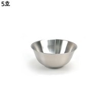 〓스테인레스 이중 빙수볼 샐러드볼 무광 5호 18cm〓 0712 PLAB##@!, 구매꾹★