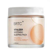BRTC 바이탈라이저 화이트닝 슬리핑 팩 100ml, 1개