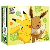 예림당 포켓몬스터 직소퍼즐 150조각 피카츄와 이브이, 150피스, 혼합