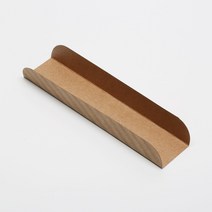 거성팩 크라프트 체크 종이트레이 23cm, 1개, 2400장