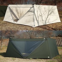 불놀이 파이어쉘터 자립형 불멍쉘터 면 카키 아이보리 사각윈드스크린 달빛상점