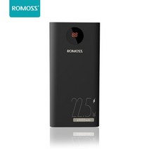 로모스 PEA40 Pro 초고속 충전 65W 대용량 보조배터리 40000mAh, 블랙