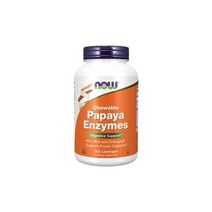 [Now Foods] 나우 푸드 츄어블 파파야 엔자임 (효소) 360 로젠지