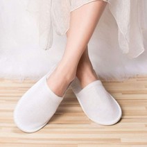 일회용 슬리퍼 실내화 10켤레, 화이트