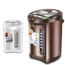 온수통 스텐 전기 커피 가정용 포트 무선 보온 보온기, 5L
