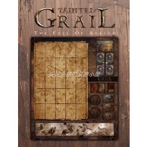 Tainted Grail 테인티드 그레일 보드 게임 플레이 매트 해외직구 가족 친구 파티, 타포인성배공개패드(전투지역포함)80x68