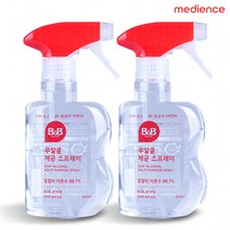 B&B 비앤비 무알콜 제균 스프레이 300ml 본품, 2개