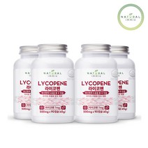 내추럴이믹스 라이코펜 90캡슐 토마토 추출물 항산화 영양제 리코펜 캐나다 직수입, 90정, 4개