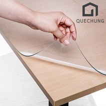 쾌청 투명매트 맞춤제작 주문제작, 4mm, 폭 80cm(1개당 길이10cm)