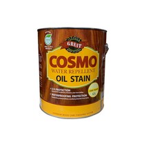 [성안디앤씨] 코스모 오일스테인 3.3L, SOO900 백색, 1개