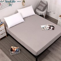 니라이프 단색 클래식 매트리스커버 SS/S/Q/K/LK, 회색