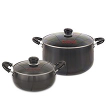 키친아트 쥬노블랙 경질냄비 양수22cm + 곰솥28cm, 상세페이지 참조, 상세페이지 참조