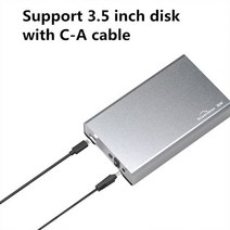 9.5/12.5/15mm 캐디 Sata 용 Hdd 인클로저 슈트 두께 3.0 하드 드라이브 HDD 6GBPS 고속 2.5 인치 12.5mm, [09] U35QC C-A C-C EU