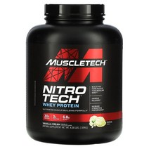 MuscleTech 니트로-테크 퍼포먼스 시리즈 바닐라 4 lbs (1.8 kg), 4 파운드