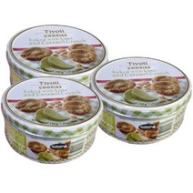 덴마크티볼리 라임앤카라멜 크런치쿠키 150g x 3개 수입과자 사무실탕비실간식 회사스낵, 1개