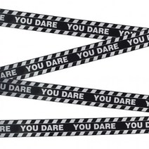 할로윈장식 워닝테이프 (블랙3번) 할로윈파티 소품 YOU DARE, 상세페이지 참조