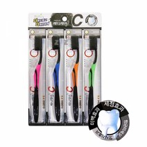 더웰 메디케어 C숯칫솔 4P, 2개