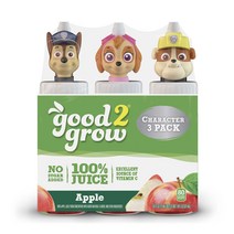 굿투그로우 3팩 (good2grow 6oz 100% 애플 딸기키위 2종 3pack), fruit punch