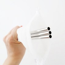 스테인레스 벤티 빨대 21CM 25CM 4p 세트, 벤티 25CM 4P