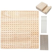 뜨개질 블로킹 보드 DIY 핀 바늘 바느질 Fabric, Wood, 1set