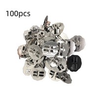 캔들심지 양초 나무 세트 200/100/50 개 나무 초 심지 기본 클립 양초 만들기 용품, 02 100pcs