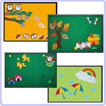환경꾸미기(중) 모음 / 펠트 찍찍이 소품 융판 게시판, 병아리부화
