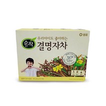 [트윈스몰] 샘표 순작 우리아이도 좋아하는 결명자차 20T 마일드 로스팅, 1개