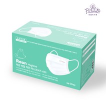 [바이러스예방 위생키트] Hygiene 라온 비말 차단 마스크(KF-AD) 식약처 인증 대형 50매