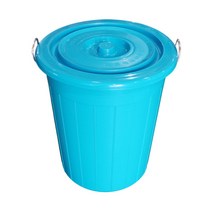 청색 만능용기 75L 다용도 물통 쓰레기통 대용량 김장보관