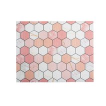 내구성 도어 매트 매트 카펫 매트 카펫 러그 다이아몬드 체크 무늬 육각형 패턴 대형 바닥 안티-슬립 깨끗, 08 H_02 45x75cm