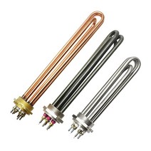 히터발열 전기온수기 물 탱크 가열 파이프 심야보일러, DN40 올스틸 220V 4.5kw