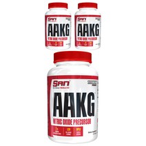 산 AAKG 니트릭 옥사이드 프리커서 타블렛, 120개입, 3개