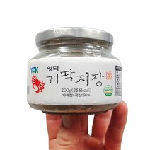 밥반찬 밥도둑 영덕 게딱지장 200g, 아이스박스