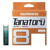 SHIMANO 시마노(SHIMANO) PE 라인 타나토르 8 200m 1.0호 22.4lb PL-F68R 낚싯줄 1호