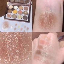 아이쉐도우 아이메이크업 아이 스틱 글리터 섀도우 팔레트 펄아이 애교살 눈화장 12 색 투명 멀티 컬러 펄 매트 피그먼트 하이라이터 어스 컬러 뷰티 메이크업, 01