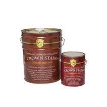 엔씨페인트 크라운 난연 오일 스테인(각색) 3.6리터 목재 착색 및 마감용 도료, 화이트