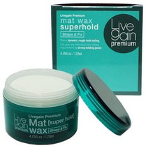 프리미엄 매트 왁스(슈퍼홀드) 120ml 헤어왁스 미용실, 상세페이지 참조