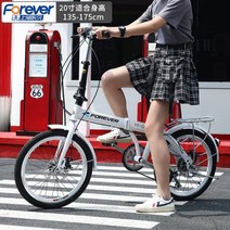 여성 초경량 휴대용 소형 학생 접이식 자전거 다혼스피드D9 사바파이크 k3 팻바이크 자이언트, 20인치, I7속