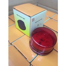 경보등 야외 방수 ip66 유선 보안 비상 led 스트로브 라이트 신호 사이렌 경고 램프 dc12v 레드 블루 케이스 컬러 손전등, 푸른