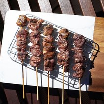 진주식품 국내산 염통꼬치 50개 캠핑요리, 1팩, 1kg