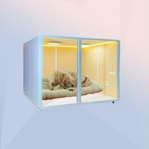 무소음 강아지 애완동물 방음부스 애견방음부스 방음상자, 1.2x0.8x0.8m(가로x세로x높이)