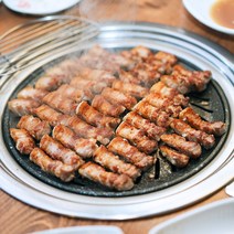 맛나원 캠핑 삼겹살 숯불용 1.2~1.5cm 두께 (냉동), 1개, 600g