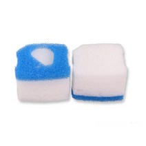 EHEIM PROFESSIONAL 3 250 350 600 2071 2073 2075 및 PRO 3E 2074 용 호환 프리 필터 파인 패드 세트, 01 4 White 1 Blue