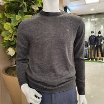 [슈페리어] 봄 가을셔츠랑 레이어드 해서 코디하기 좋은 캐시미어 라이크 소재의 베이직한 라운드 니트티셔츠 IMA2402 인천논현, 그레이, 110