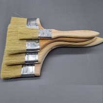 원목 페인트붓 납작붓 특대형 16CM 니스칠 젯소 목공 DIY